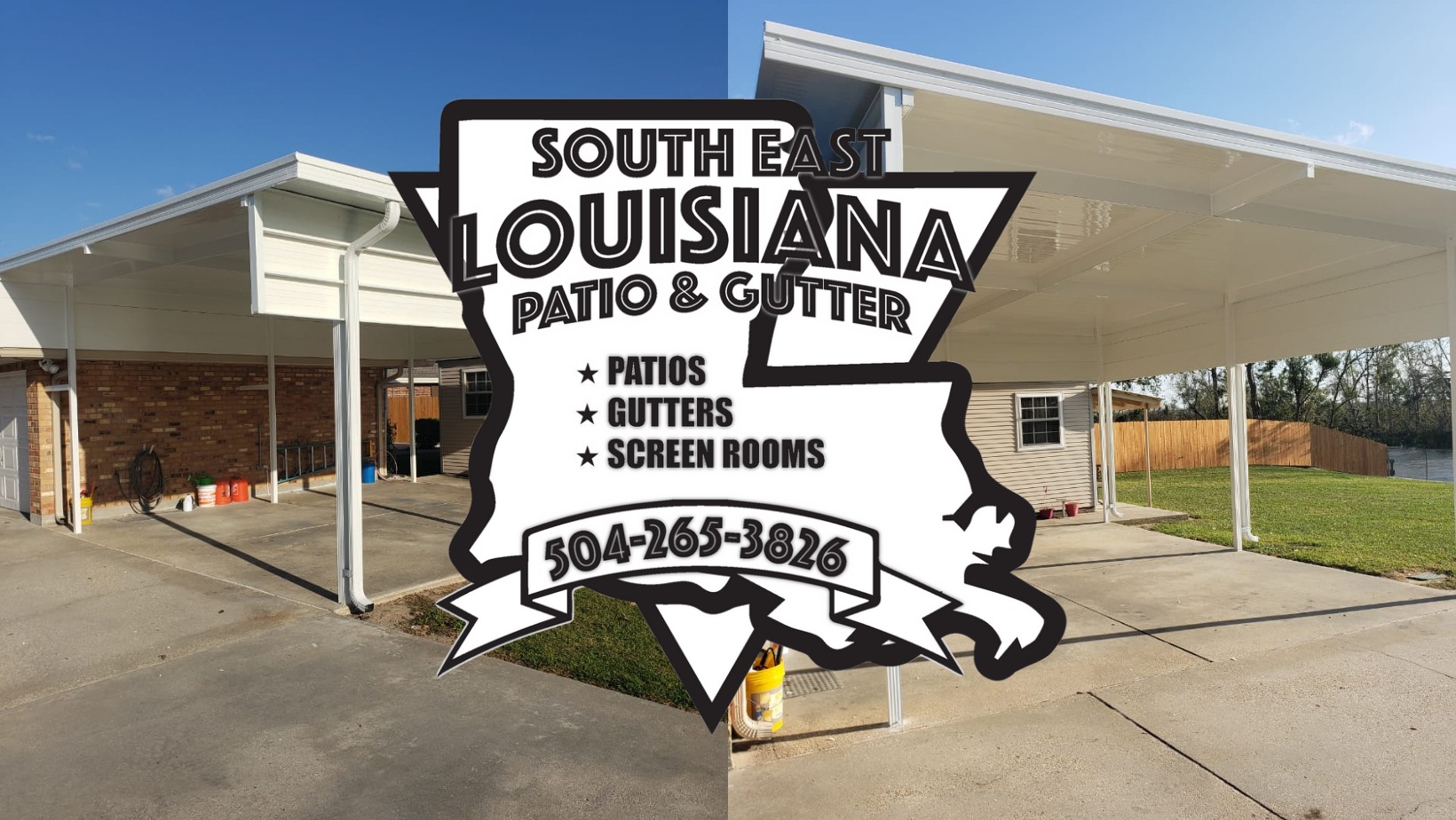 Southeast Louisiana Patio and Gutters