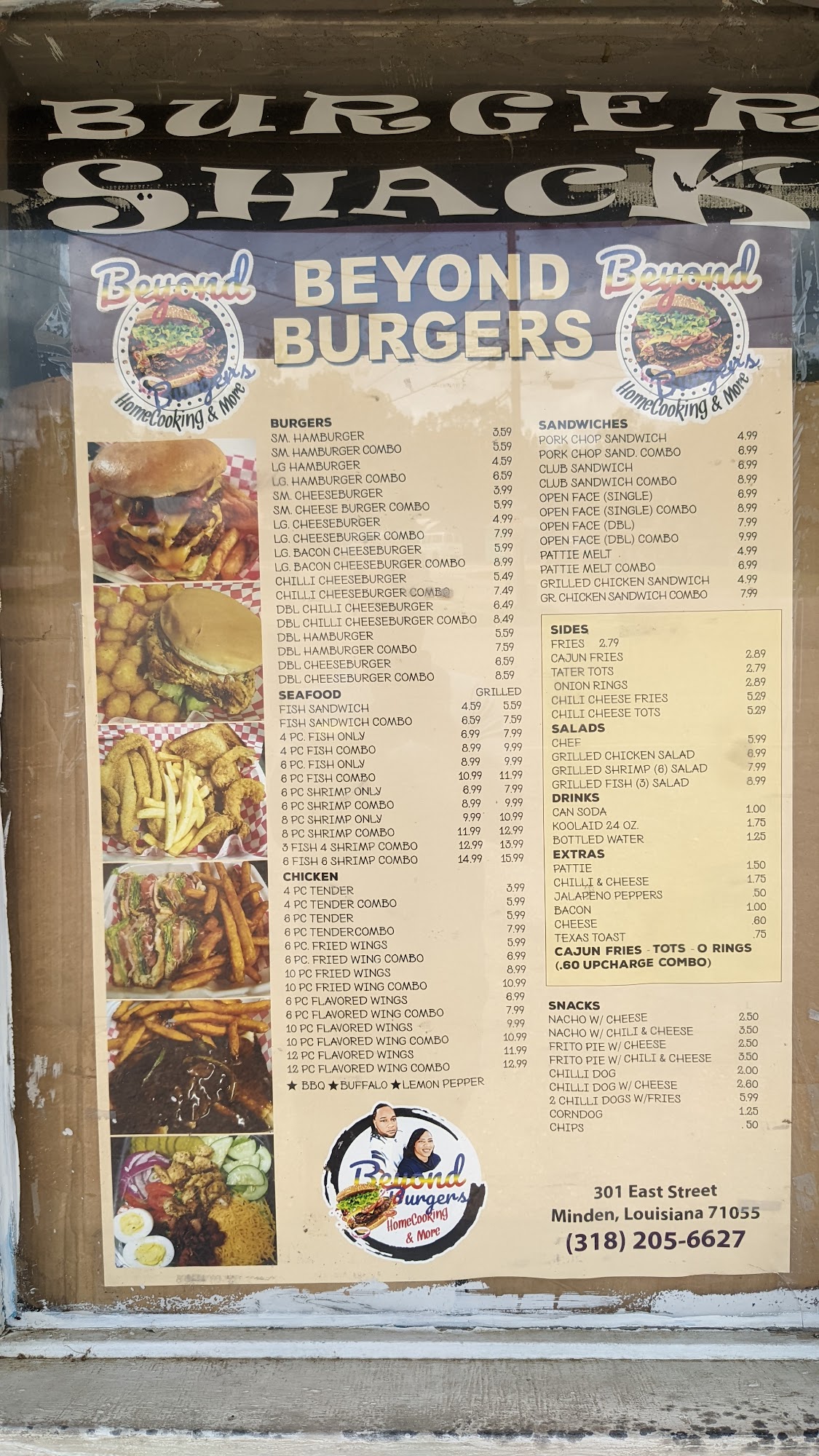 Beyond Burgers Homecooking & More