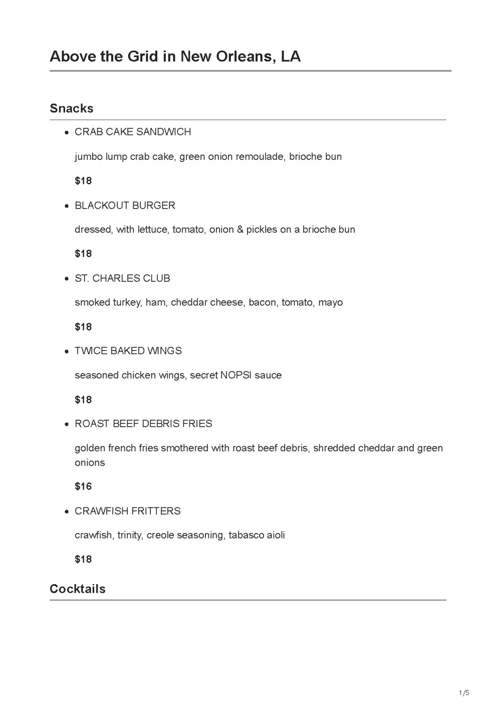 Photo credit: Restaurantji