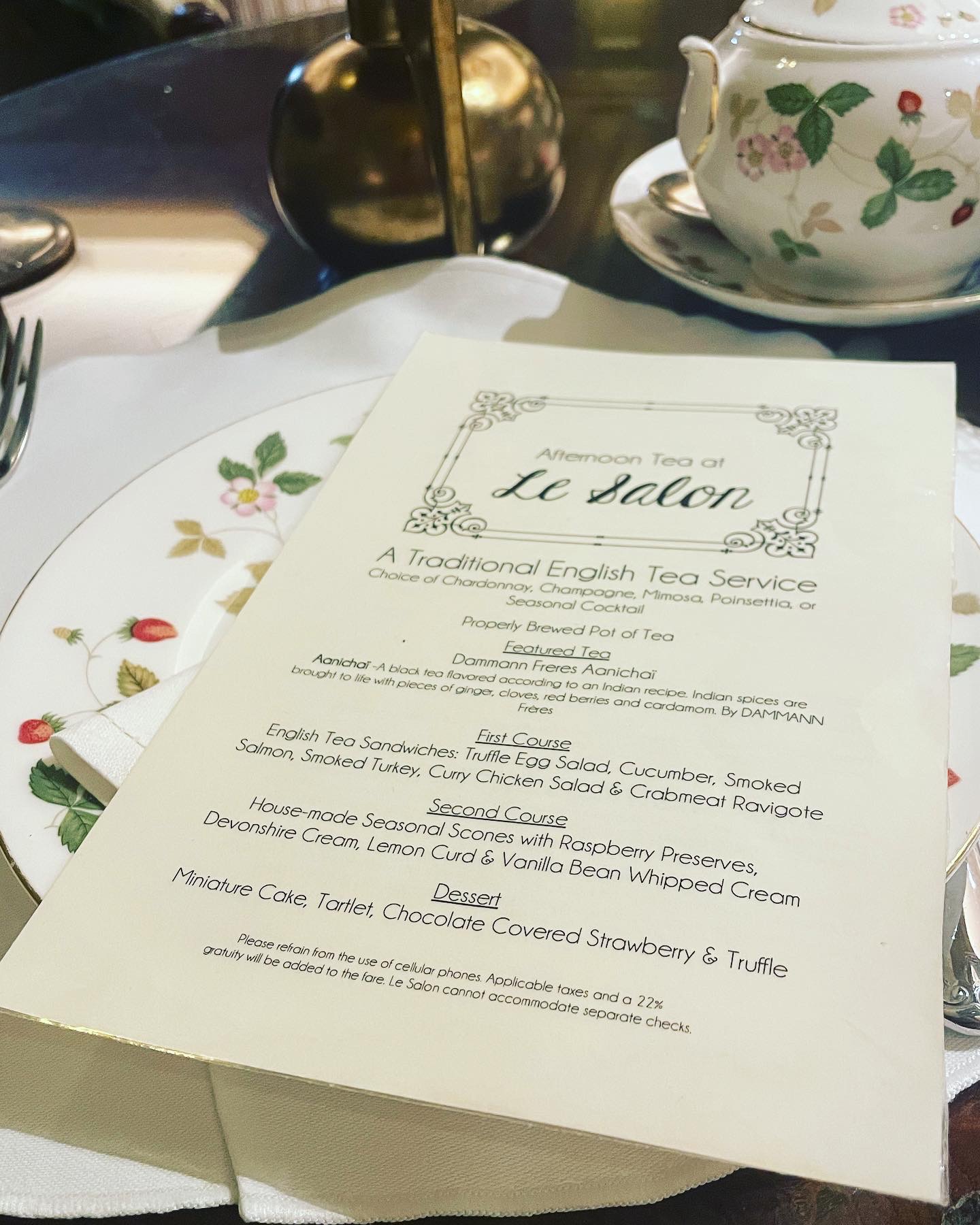 Le Salon Afternoon Tea, New Orleans Menu, Reviews (136), Photos (38