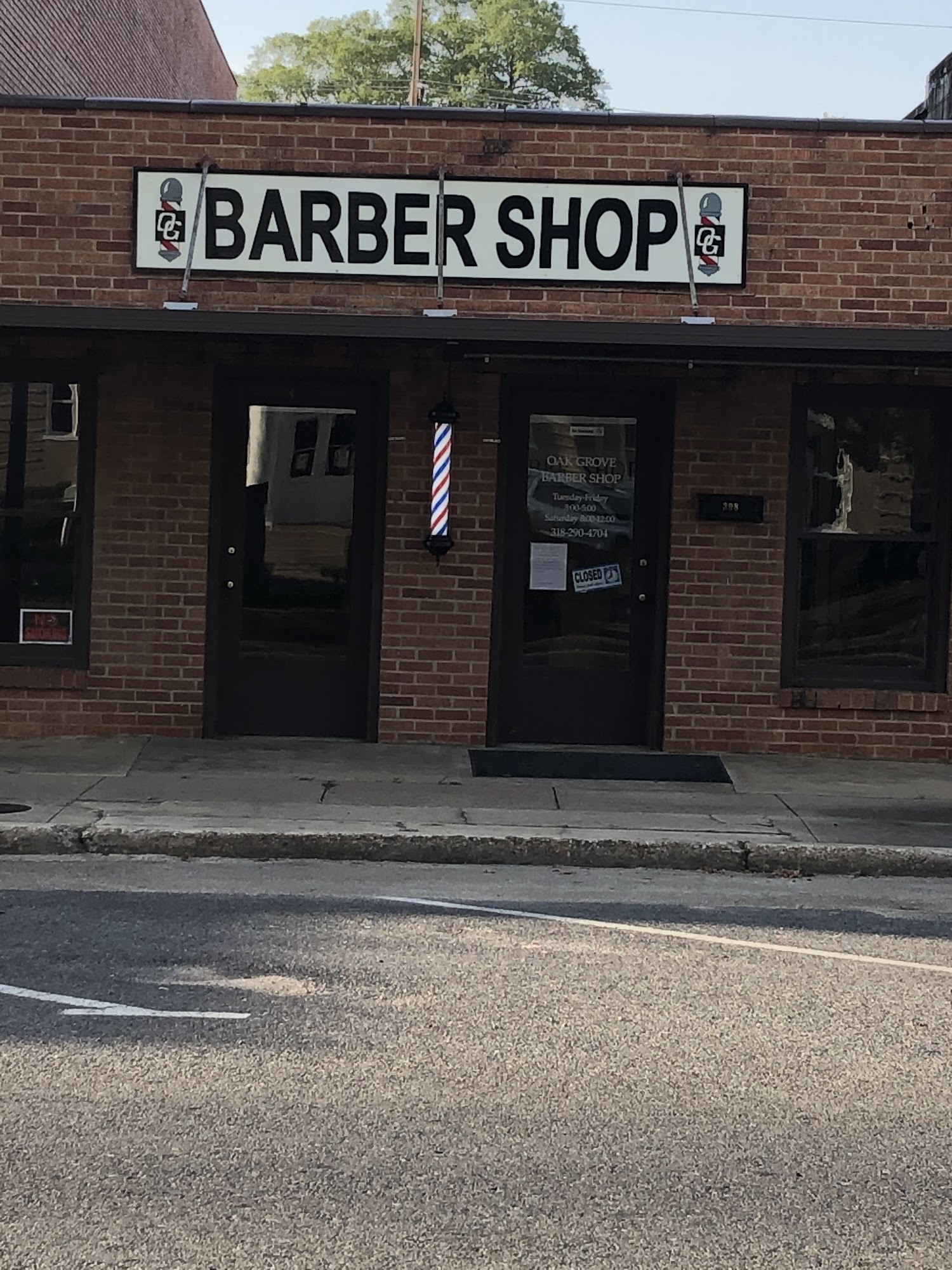 Oak Grove Barbershop 308 E Main St, Oak Grove Louisiana 71263