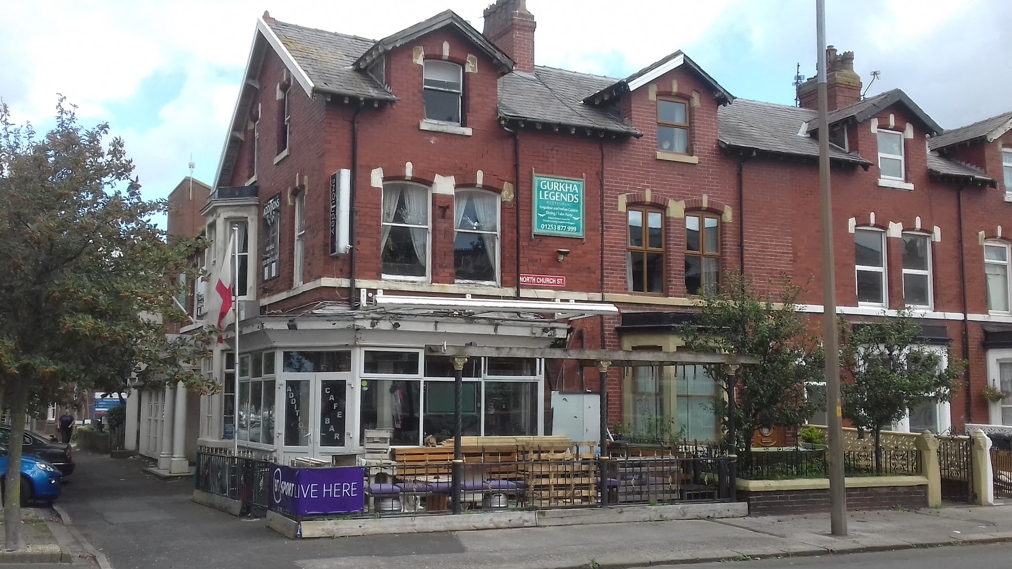 Additions Café Bar 55 Bold St, Fleetwood