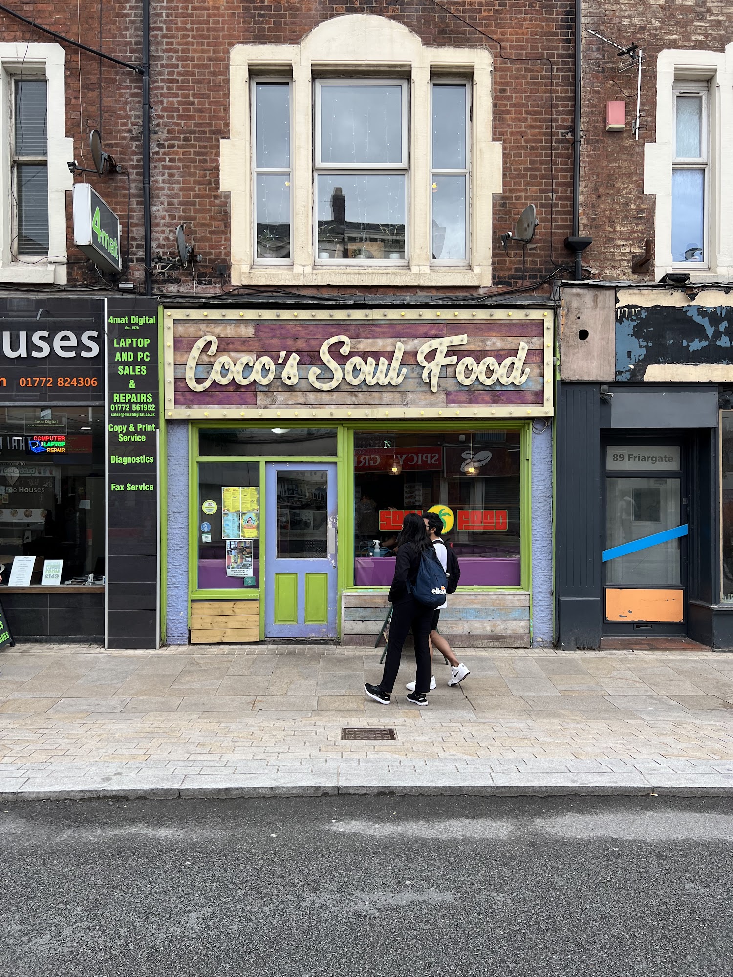 Coco's Soul Food 88 Friargate, Preston