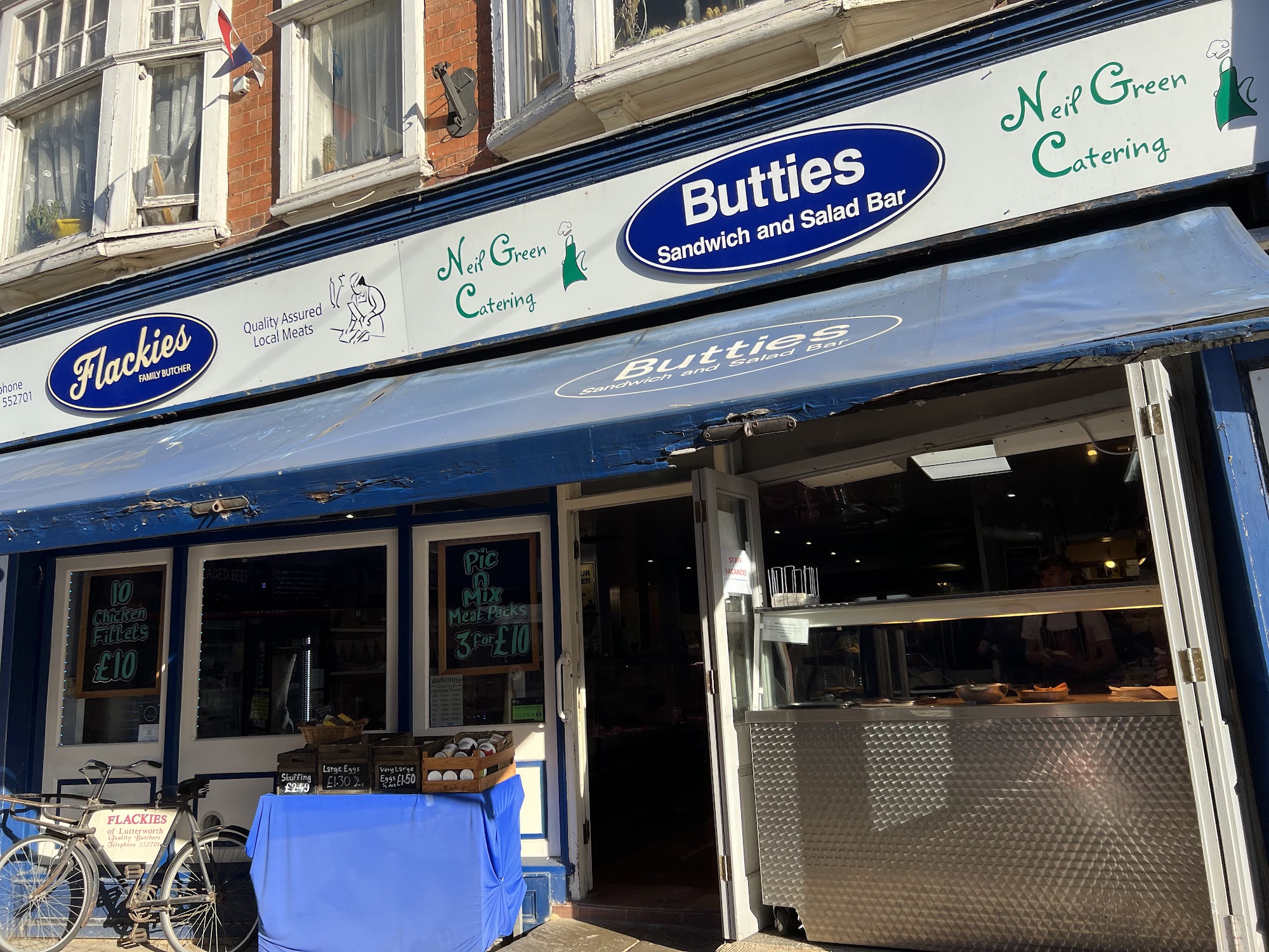 Butties 24 Church St, Lutterworth