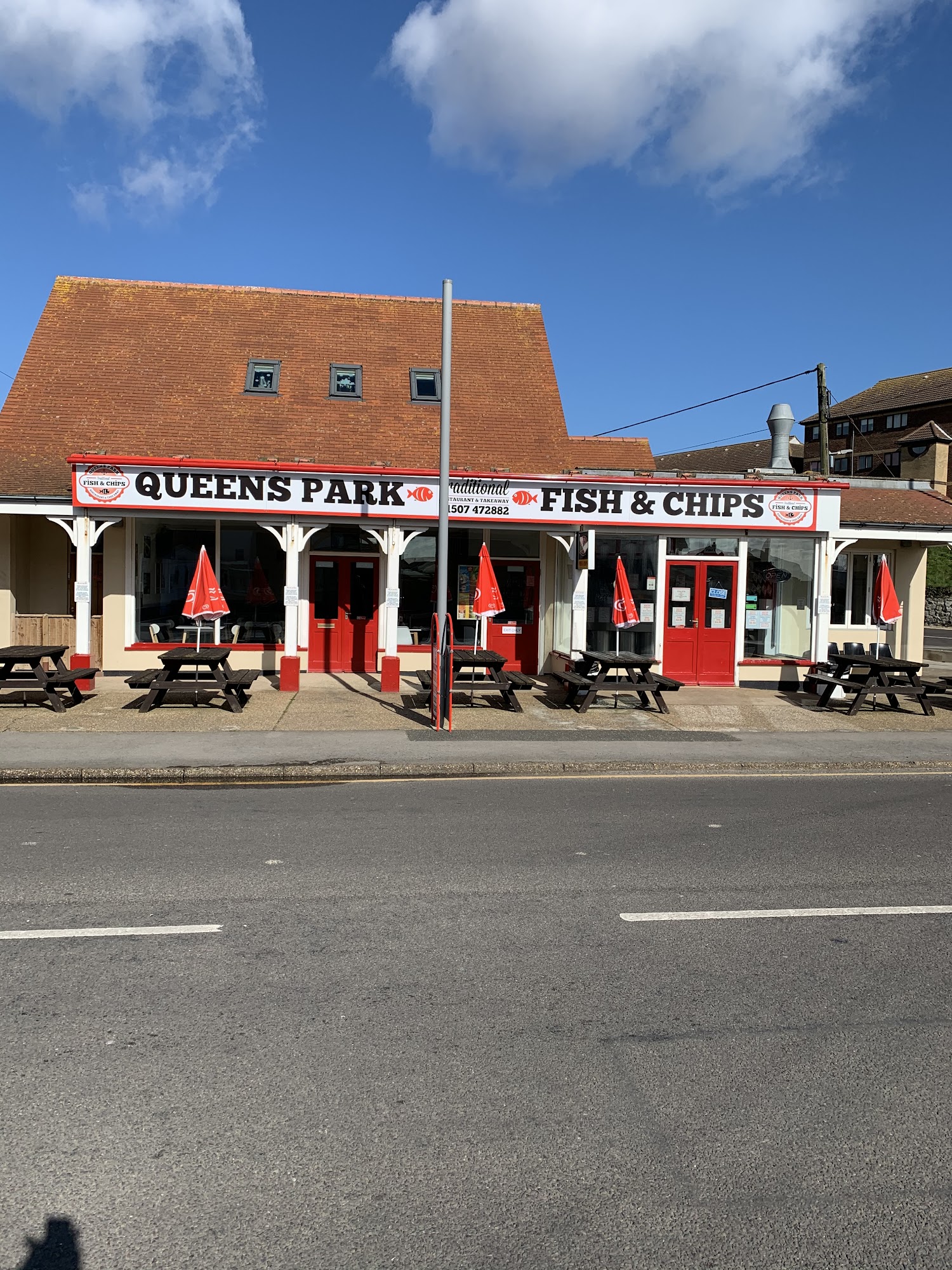 Queens Park Fish & Chip shop Seaholme Rd, Mablethorpe