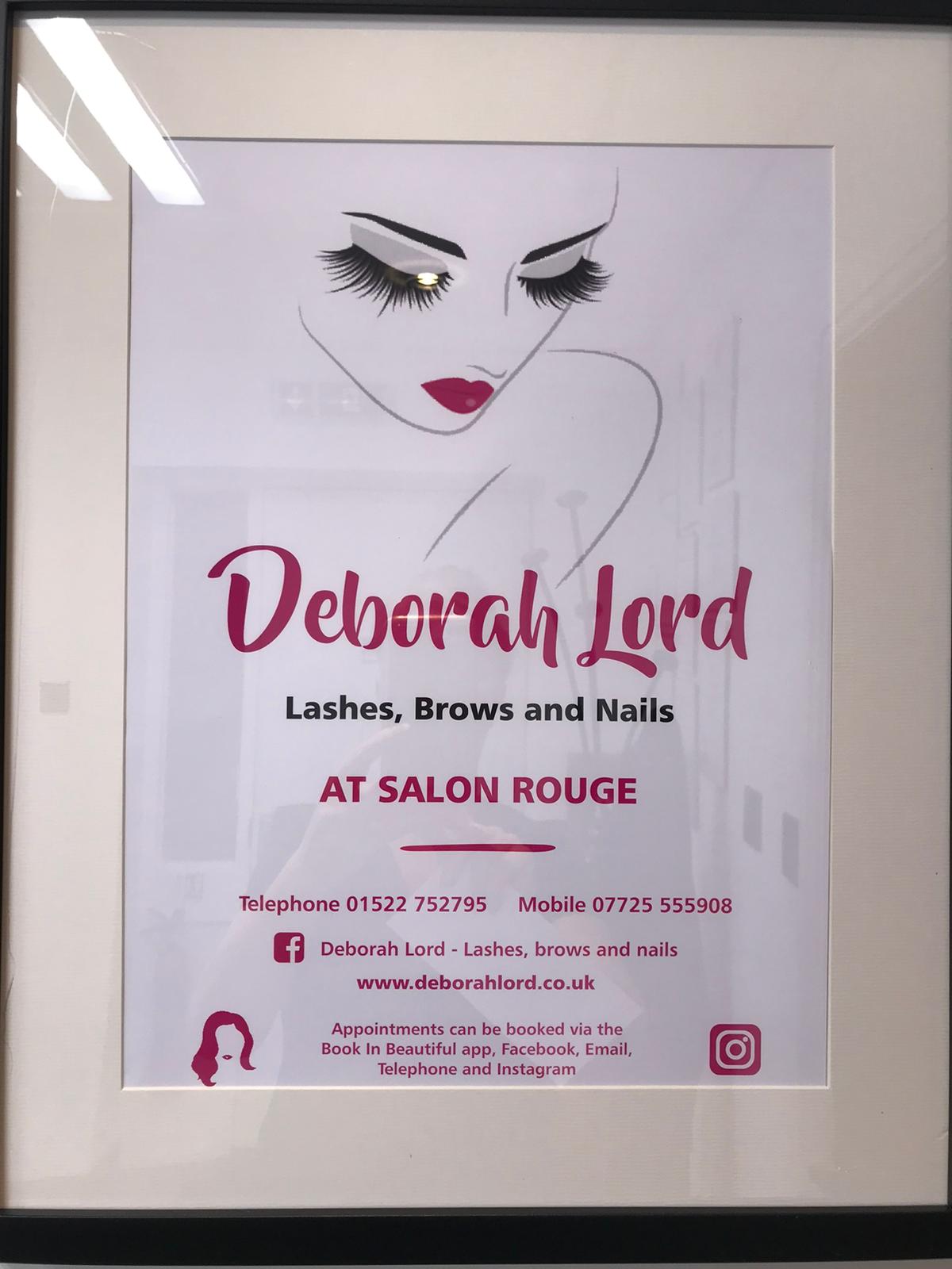 Deborah Lord Lashes Brows and Nails