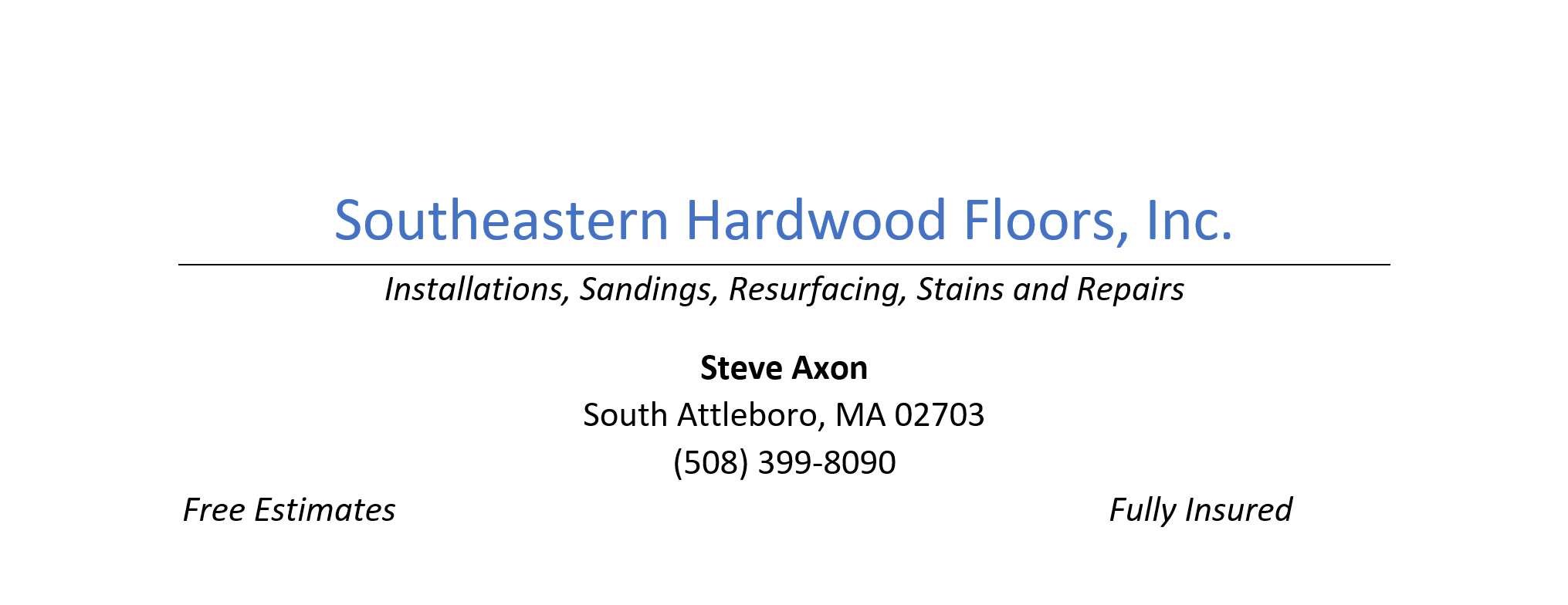 Southeastern Hardwood Floors