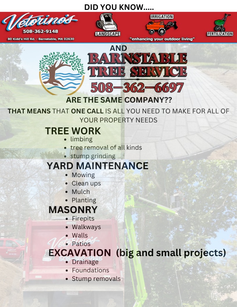 Barnstable Tree Services 80 Kidd's Hill Rd, Barnstable Massachusetts 02630