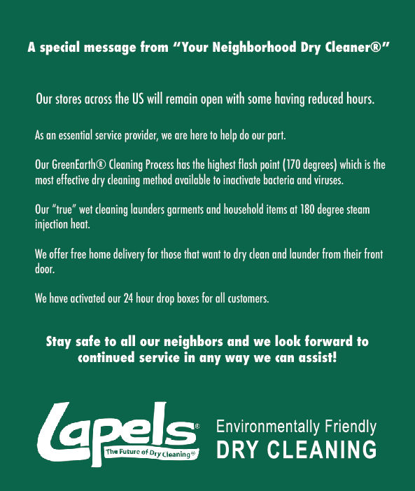 Lapels Cleaners