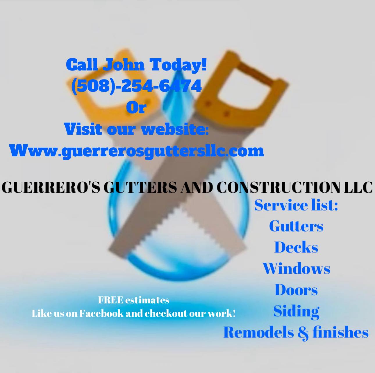 Guerreros Gutters and Construction llc Broad Acres Farm Rd, Medway Massachusetts 02053