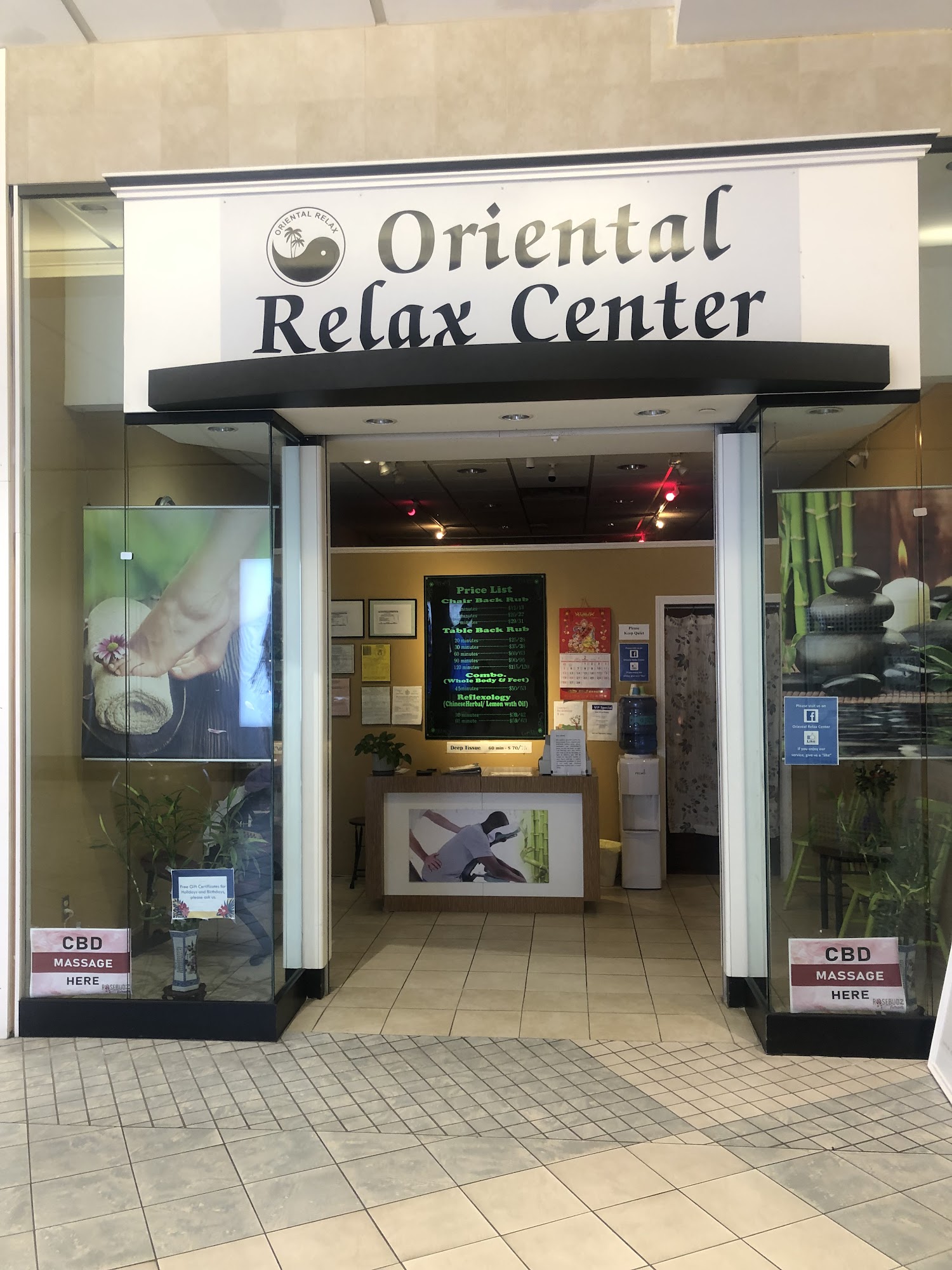 Oriental Relax Center 200 N Dartmouth Mall, North Dartmouth Massachusetts 02747