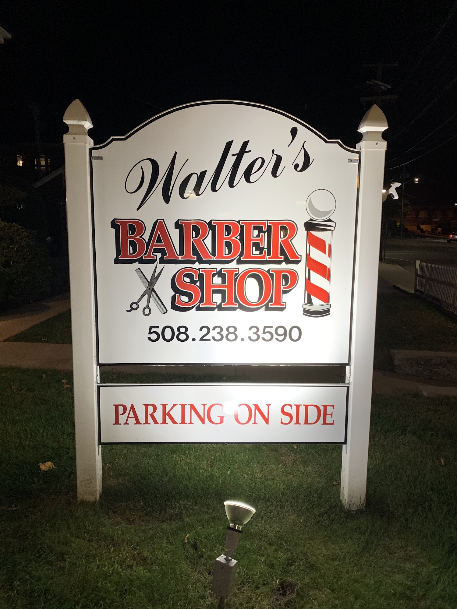 Walter's Barber Shop 93 Main St, North Easton Massachusetts 02356