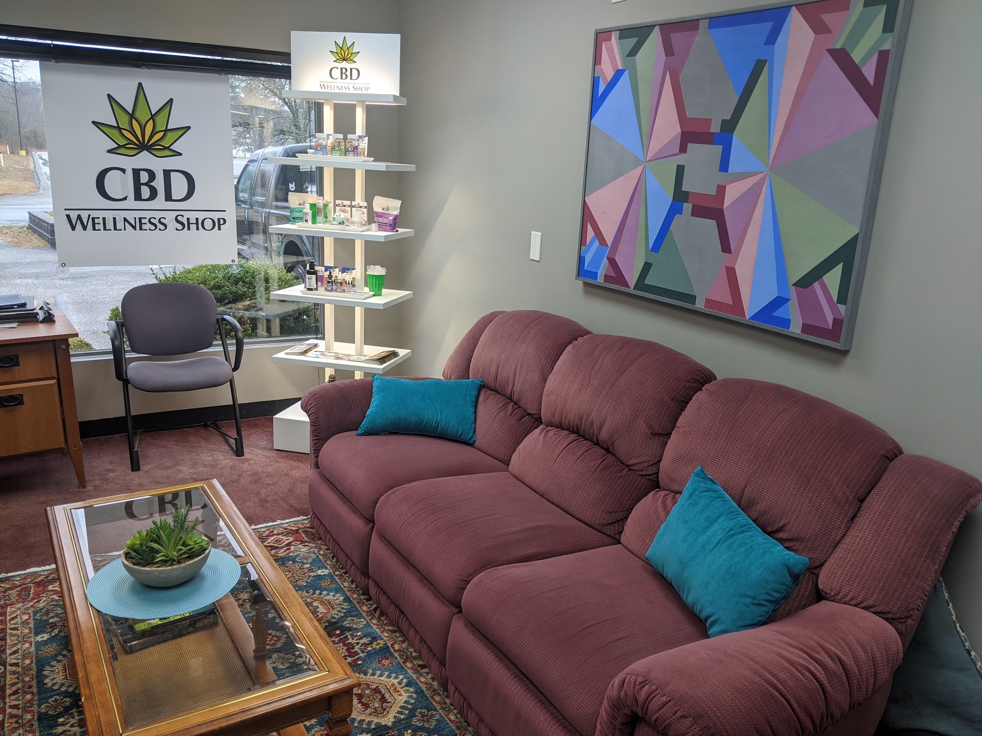 The CBD Wellness Shop ( located at Fitness Together)