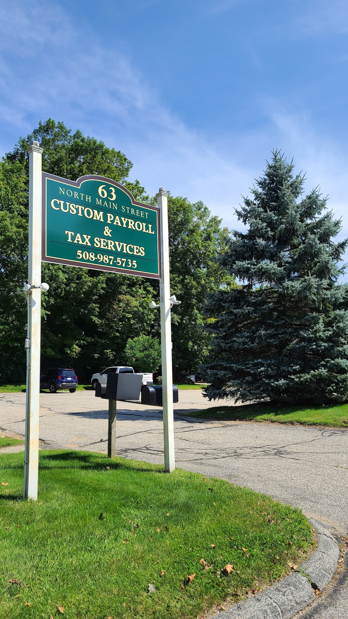 Custom Payroll & Tax Service 63 North Main Street, Charlton Massachusetts 01507