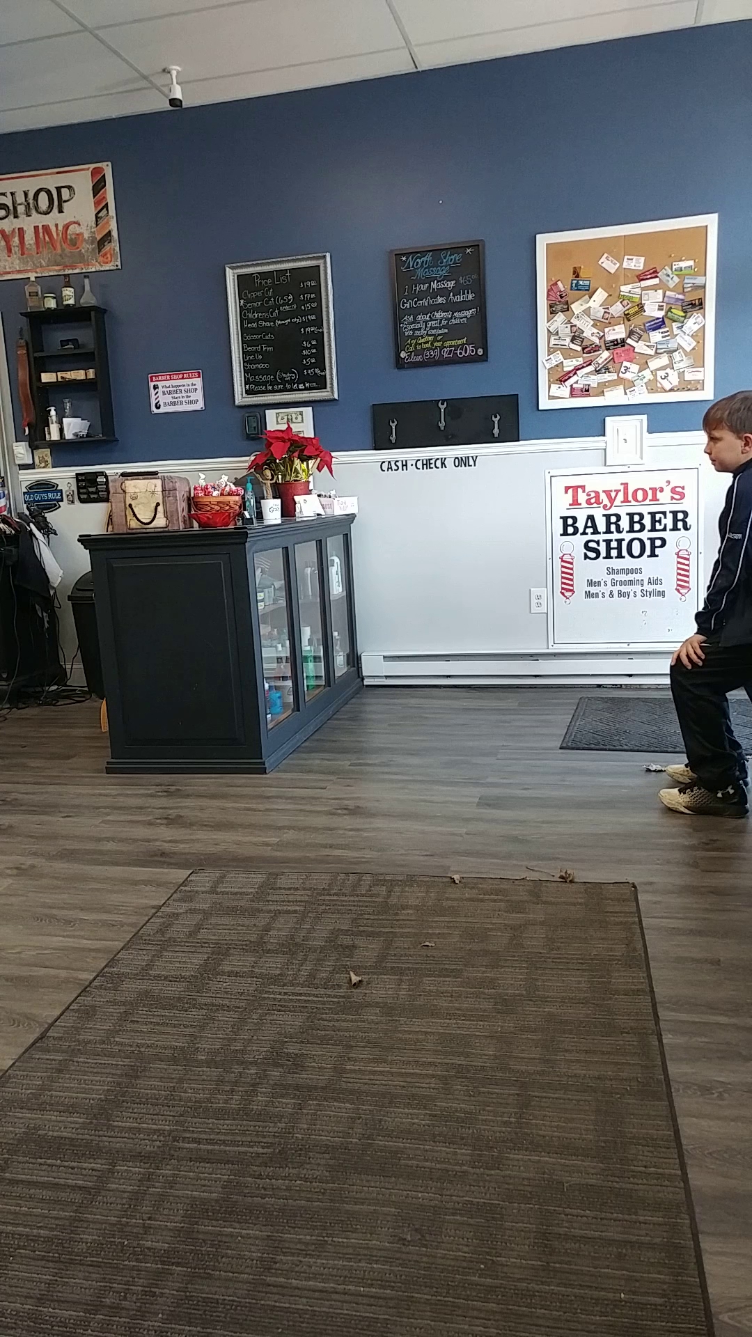 Taylor’s Barber Shop 72 Elm St, Salisbury Massachusetts 01952