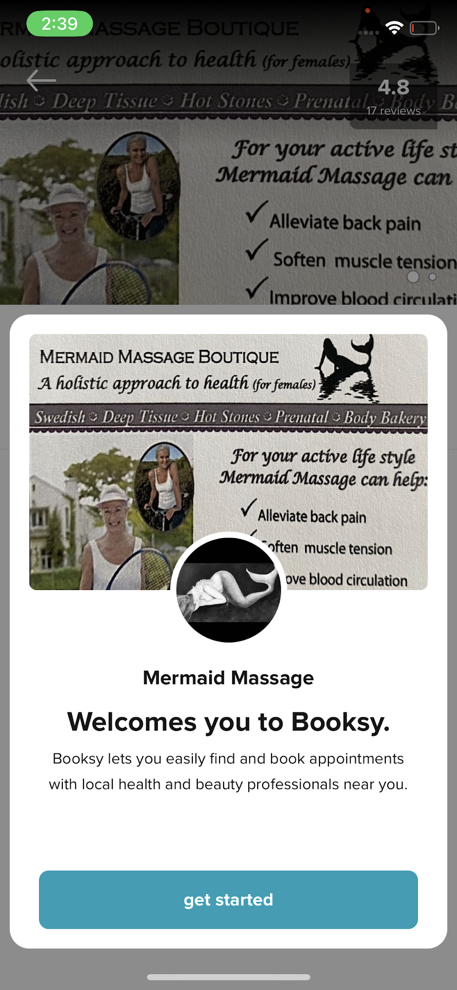 Mermaid Massage 708 MA-134 #5, South Dennis Massachusetts 02660