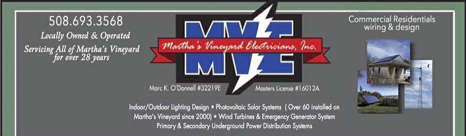 Martha's Vineyard Electricians 35 Sheridan St, Vineyard Haven Massachusetts 02568