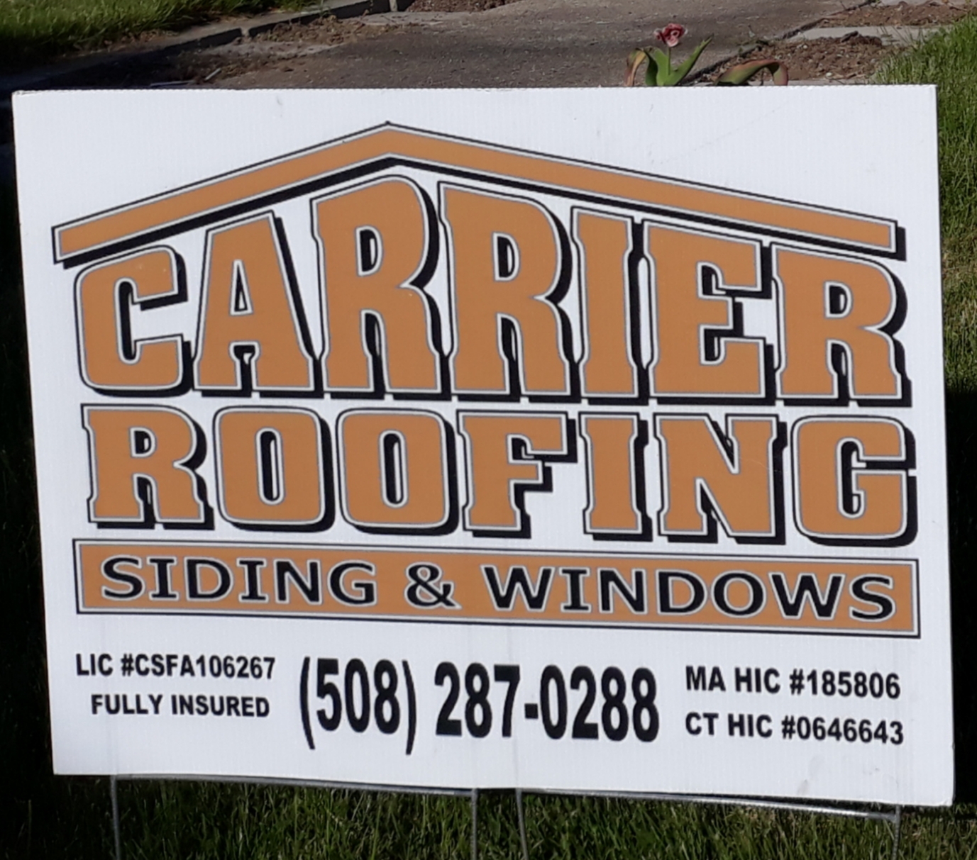 CARRIER ROOFING SIDING & WINDOWS