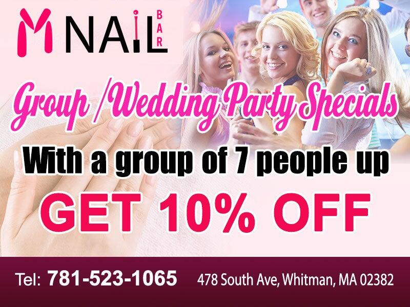 M Nail Bar 478 South Ave, Whitman Massachusetts 02382