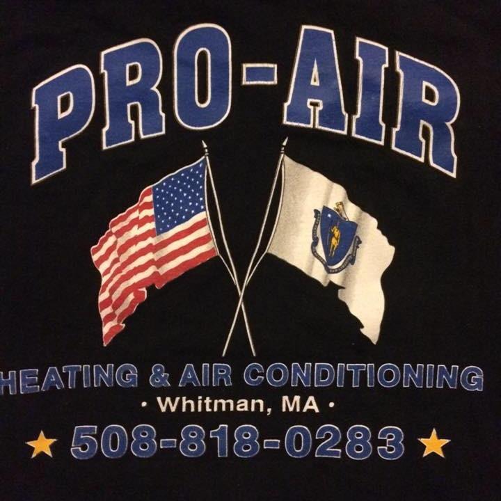 Pro-Air Heating & Air Conditioning 245 Sportsmans Trail, Whitman Massachusetts 02382