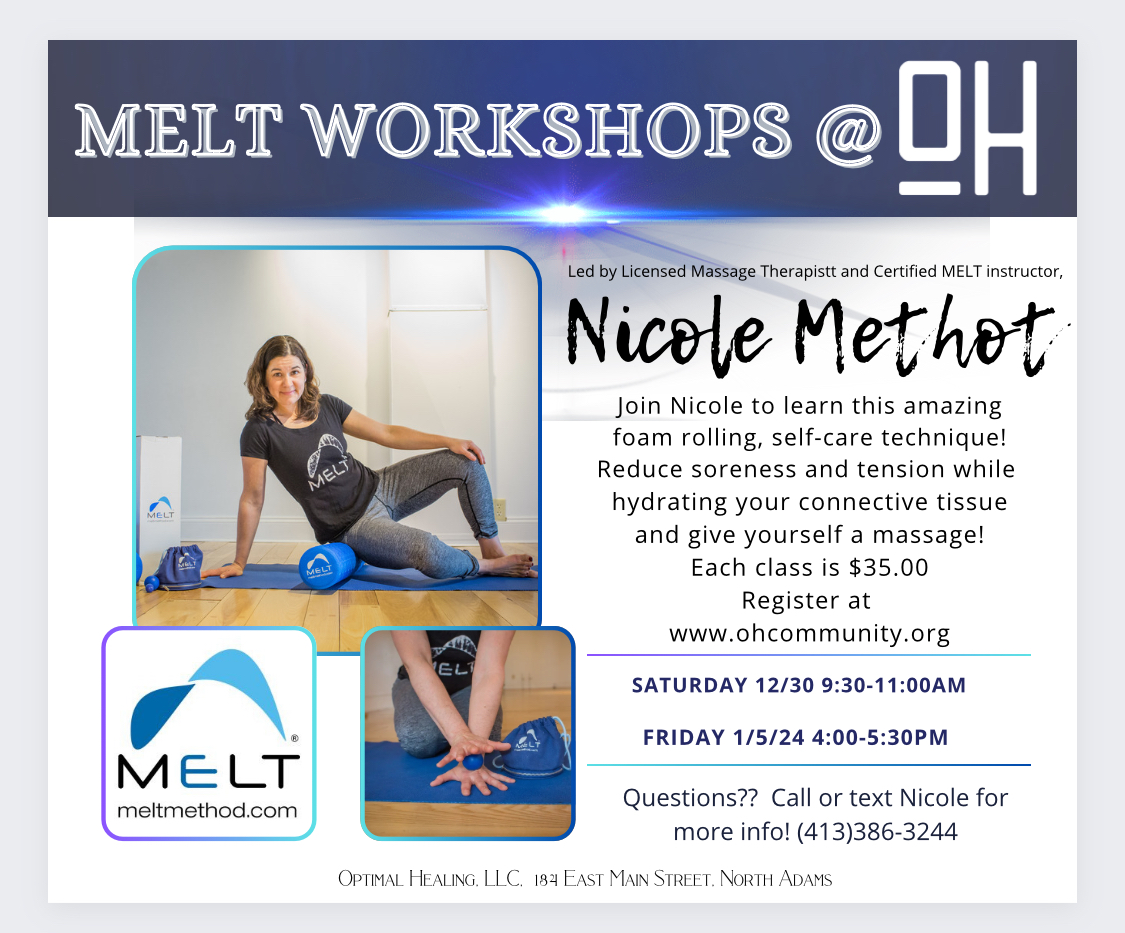 Nicole Methot, Licensed Massage Therapist 296 Main St, Williamstown Massachusetts 01267