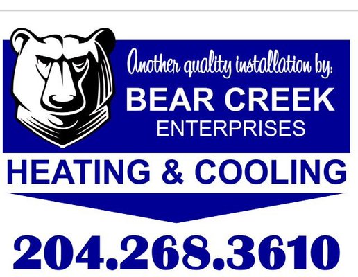 Bear Creek Enterprises Heating and Cooling 46007 Road 75 East, Mile 75 Rd N, Beausejour Manitoba R0E 0C0