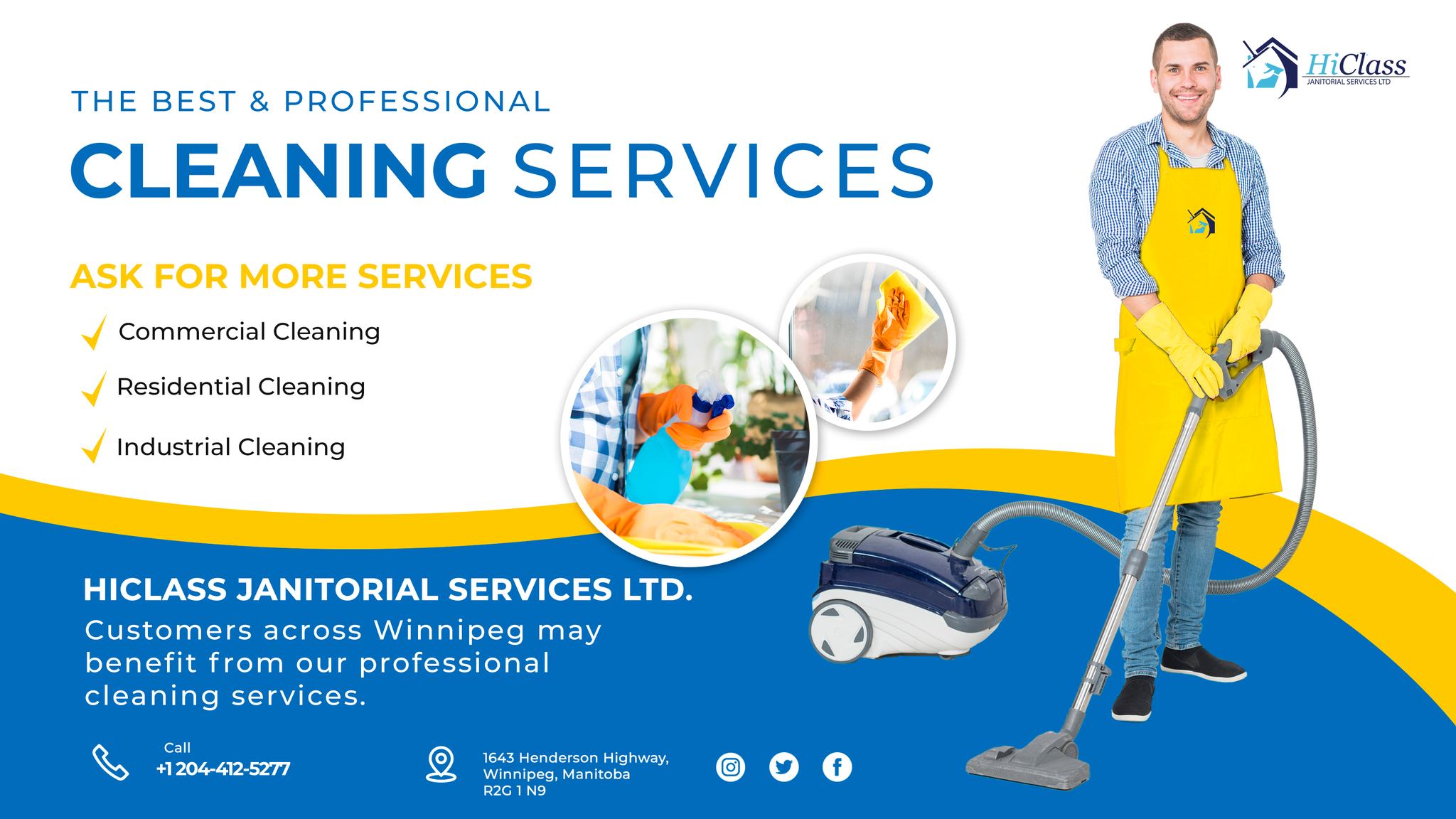 HiClass Janitorial Services Ltd.