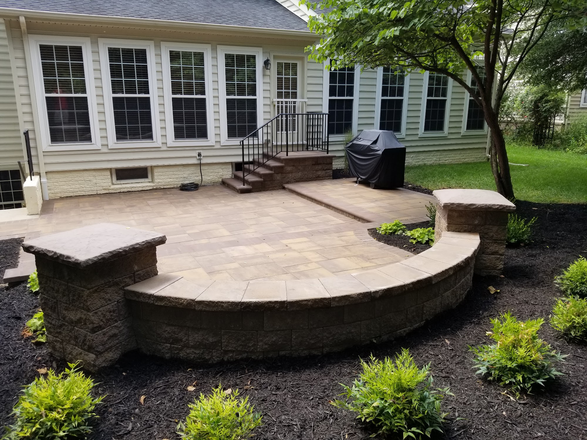 Lifestyle Pond and Patio