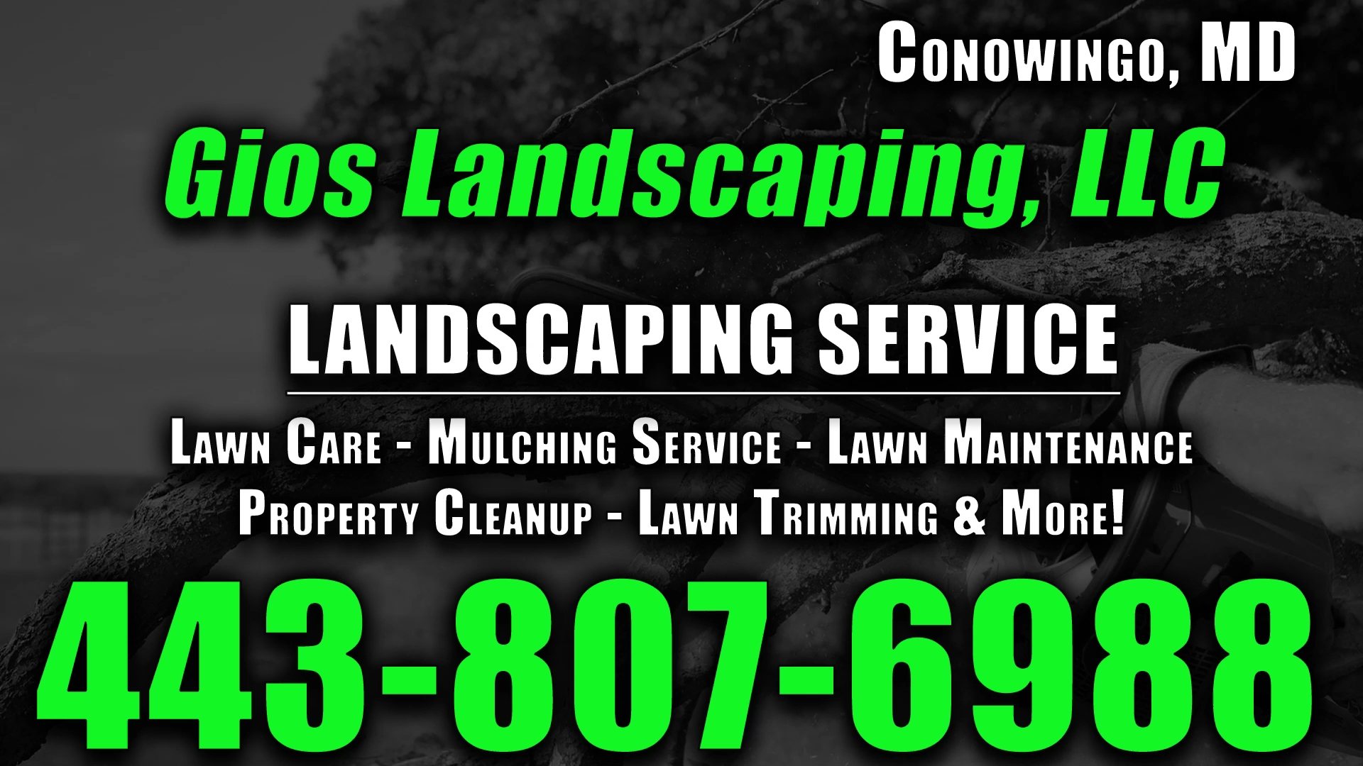 Gios Landscaping, LLC 21 Weaver Meadows Rd, Conowingo Maryland 21918