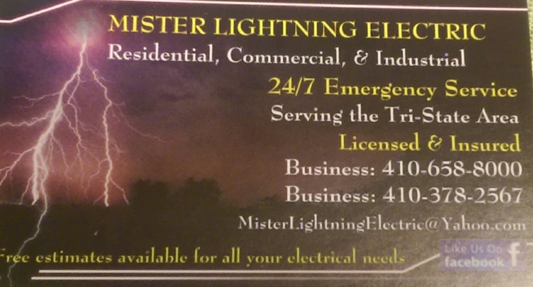 Mister Lightning Electric