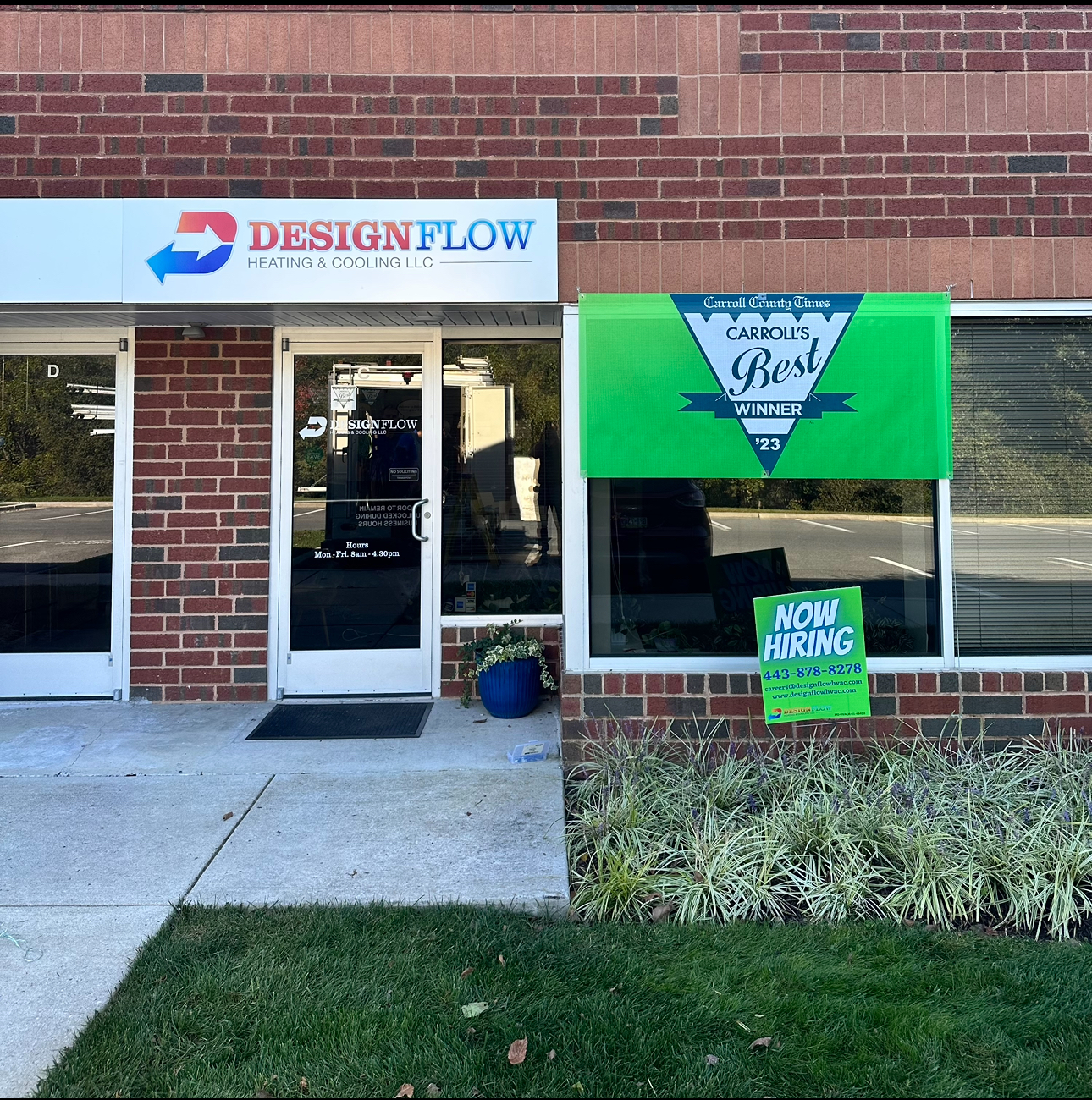 Design Flow Heating & Cooling LLC 5975 Exchange Dr Suite C, Eldersburg Maryland 21784