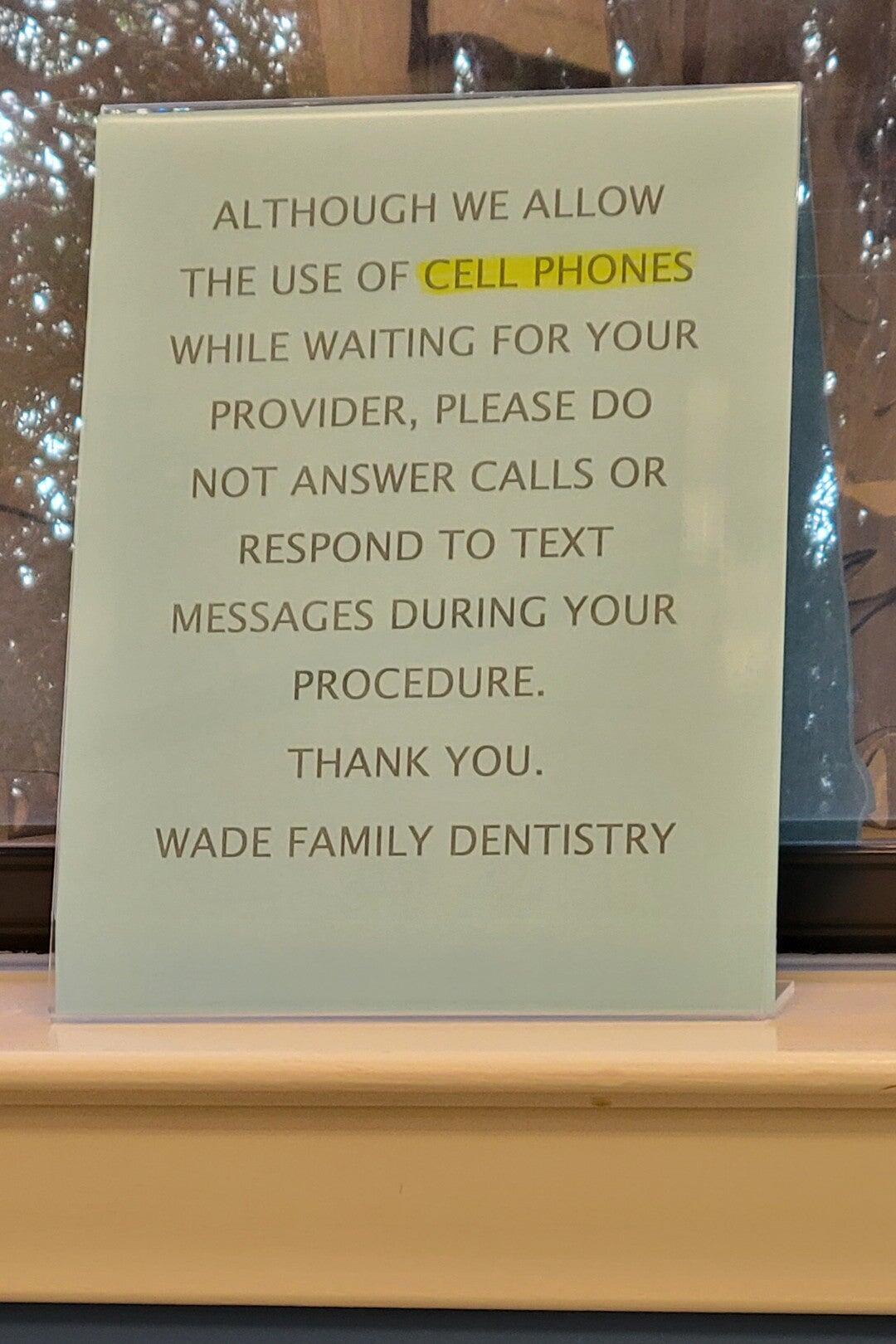 Wade Family Dentistry