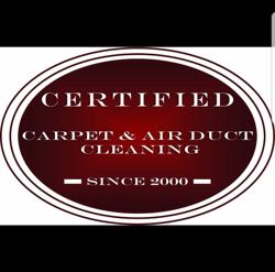 Certified Carpet And Air Duct Cleaning