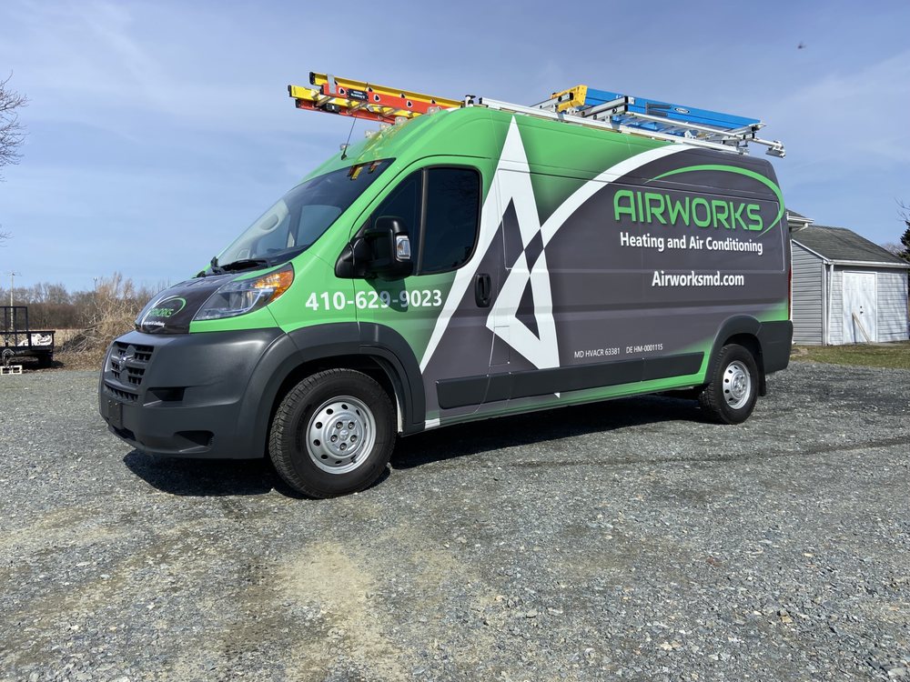 Airworks Heating and Air Conditioning 34864 Old Ocean City Rd, Pittsville Maryland 21850