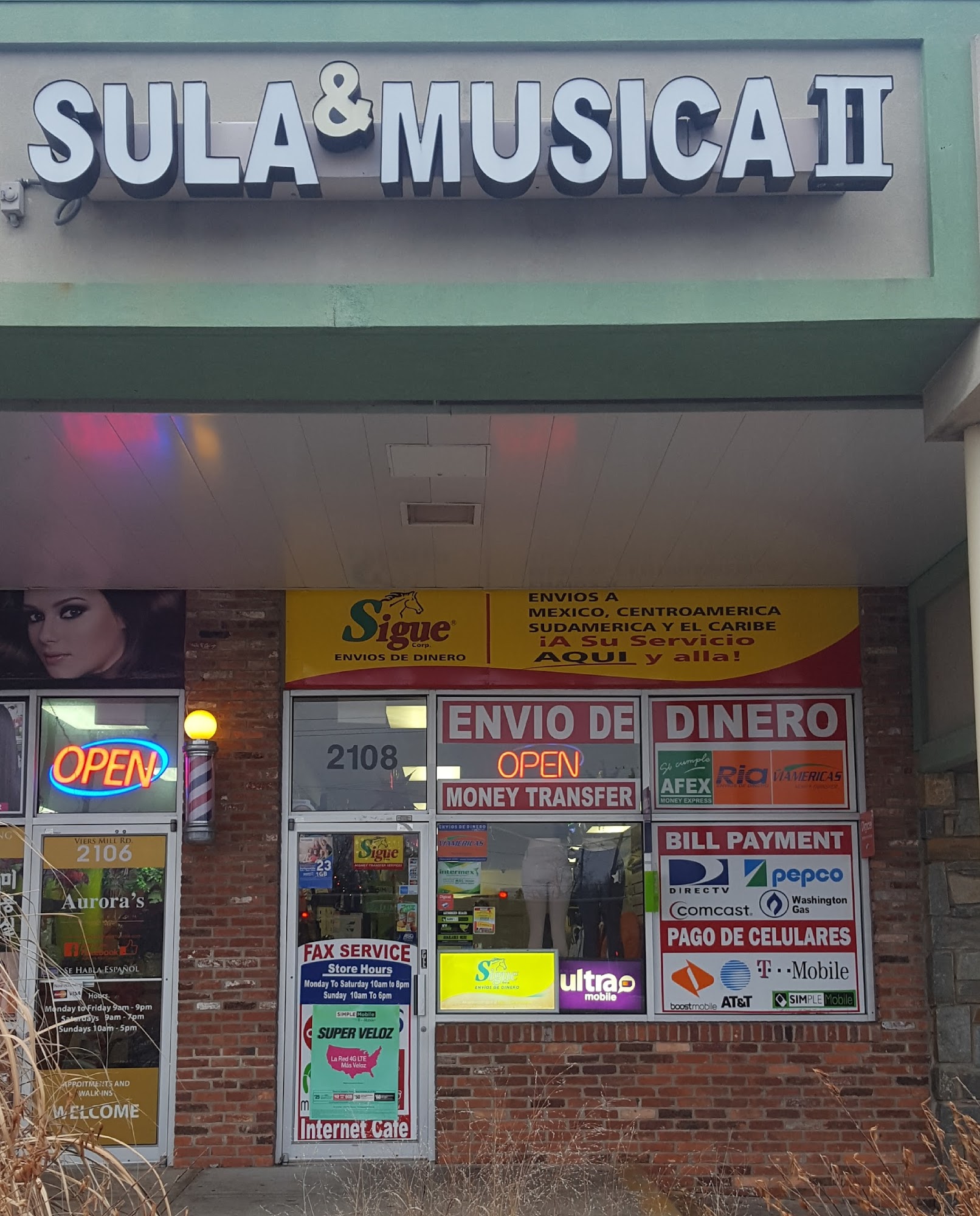 Tienda Sula Y Musica II