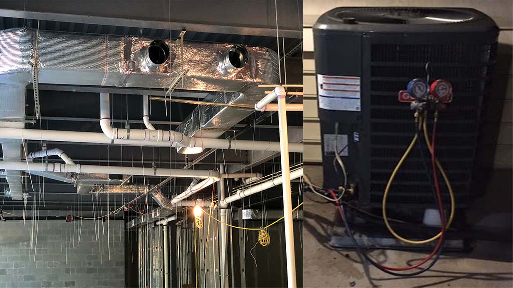 Hot and Cold Mechanical Hvac