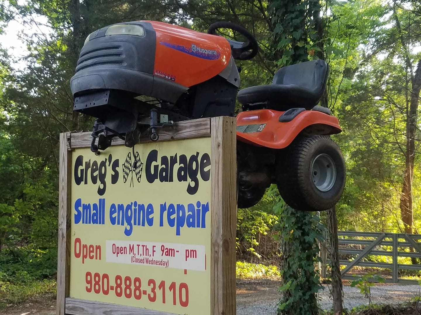 Greg's Garage & Lawn Tractor Repair 277 Foxcroft Rd, Houlton Maine 04730