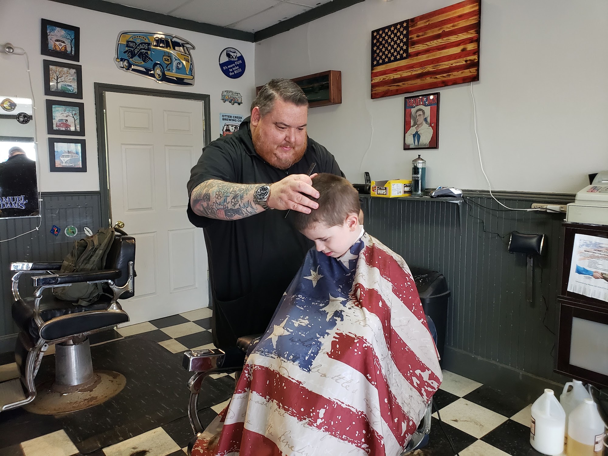 Gus' Barber Shop 165 Main St #1485, Old Town Maine 04468