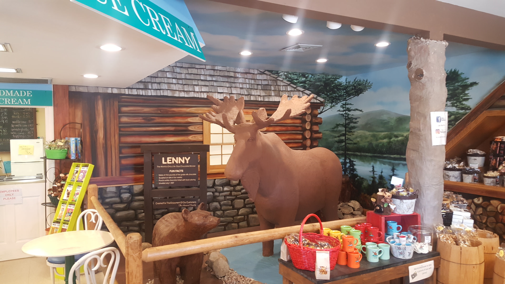 Len Libby Candies - Home of the Life Size Chocolate Moose!