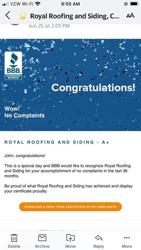 Royal Roofing & Siding Inc