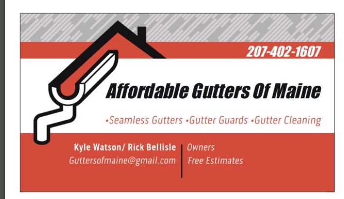 Affordable Gutters Of Maine 15 Pine Terrace, Wales Maine 04280
