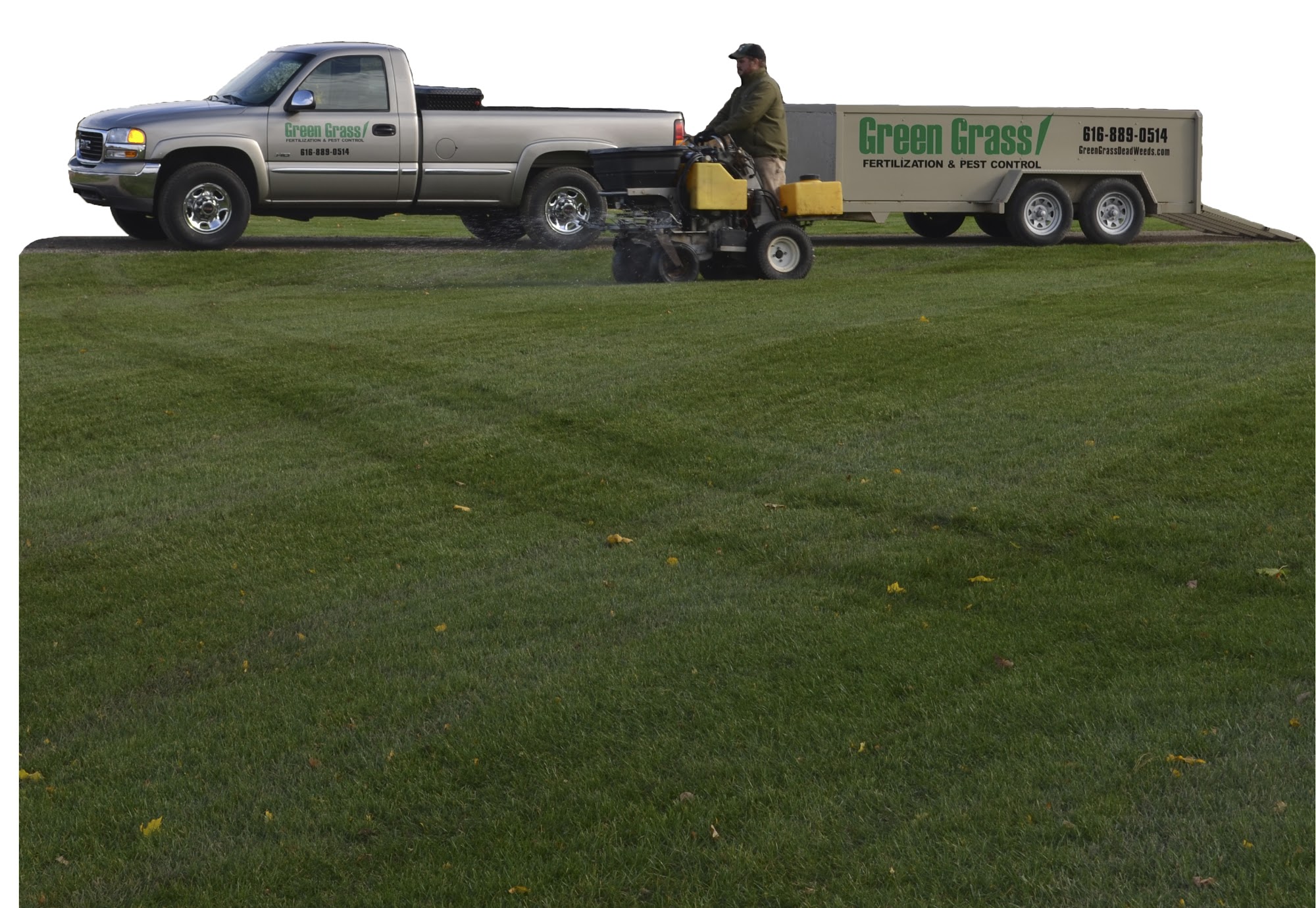 Green Grass Fertilization & Pest Control 8822 Kraft Ave SE, Caledonia Michigan 49316