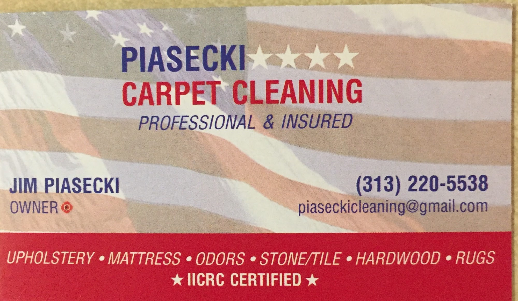 Piasecki Carpet and Upholstery Cleaning