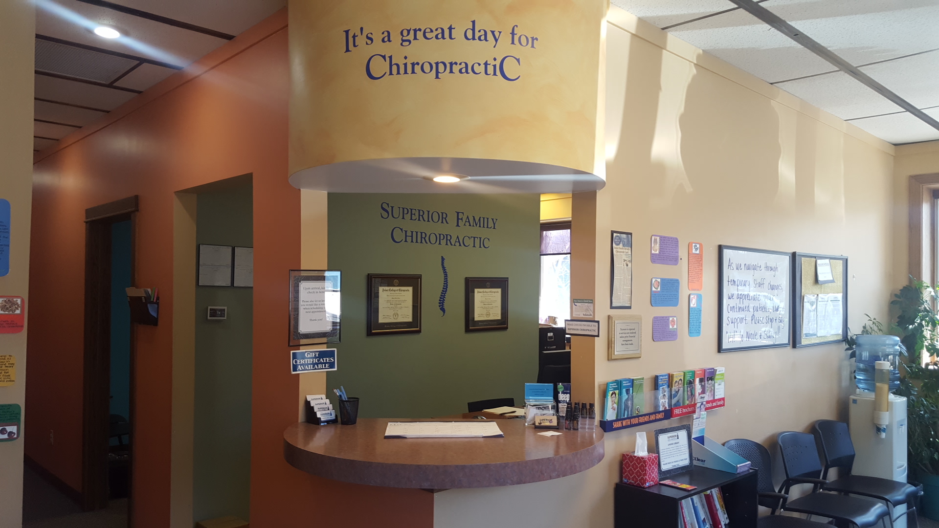 Superior Family Chiropractic 41950 Wilson Memorial Dr, Chassell Michigan 49916