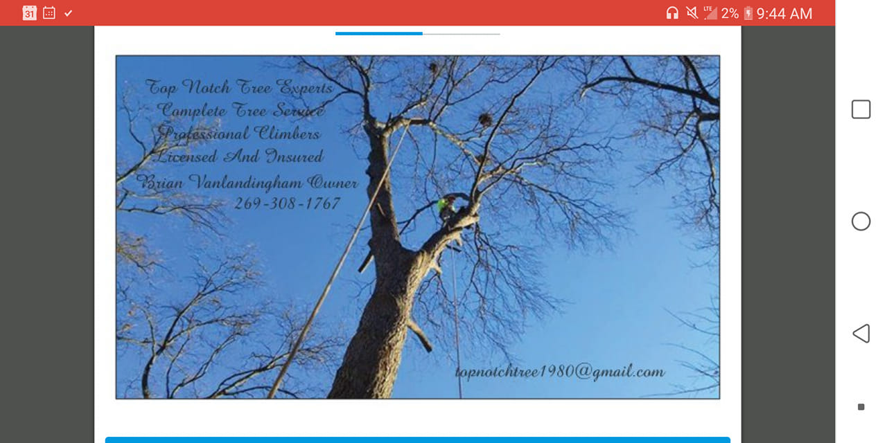 Top Notch Tree Experts 69140 Red Arrow Hwy, Hartford Michigan 49057