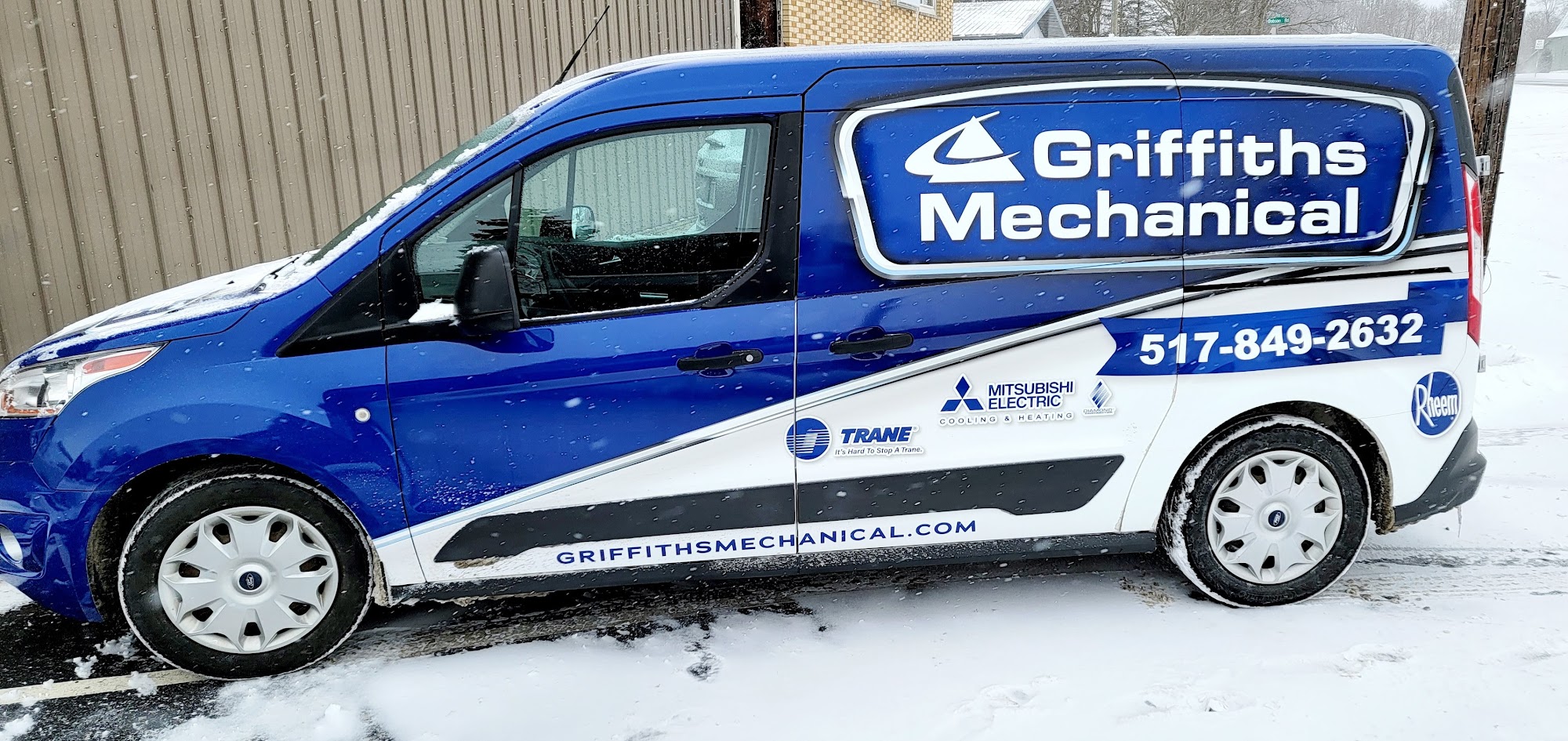 Griffiths Mechanical 1250 E Chicago Rd, Jonesville Michigan 49250