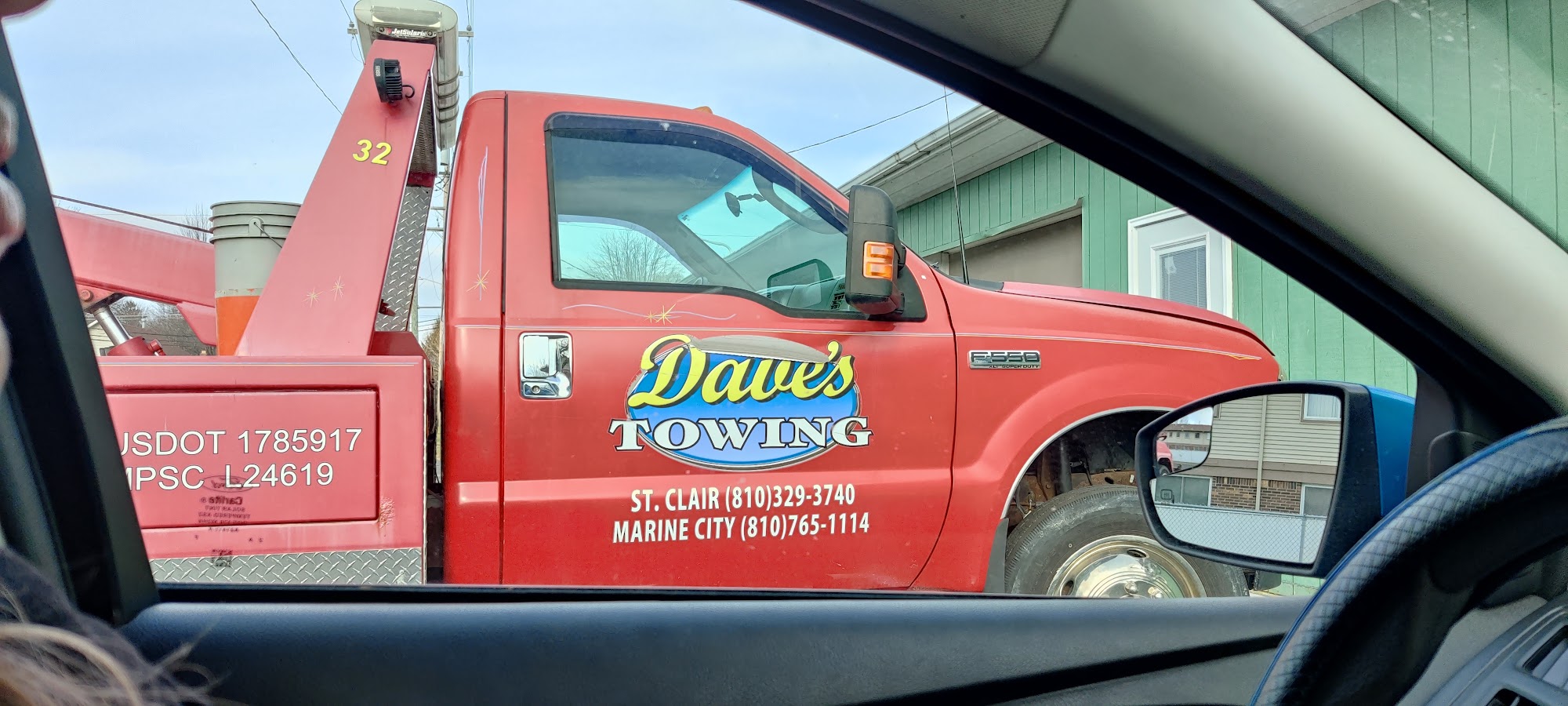 Dave's Towing 555 West Blvd, Marine City Michigan 48039