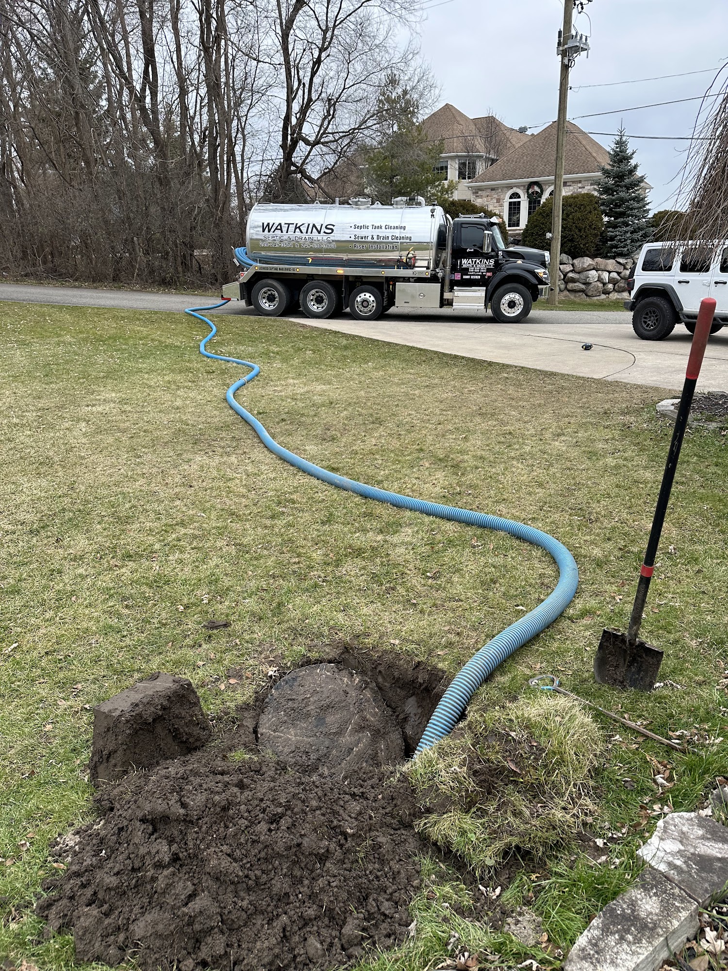 Watkins Septic & Drain LLC 286 S Tipsico Lake Rd, Milford Michigan 48380