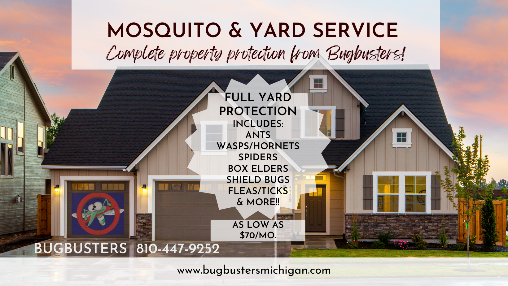 Bug Busters of Michigan 8275 Neff Rd, Mt Morris Michigan 48458
