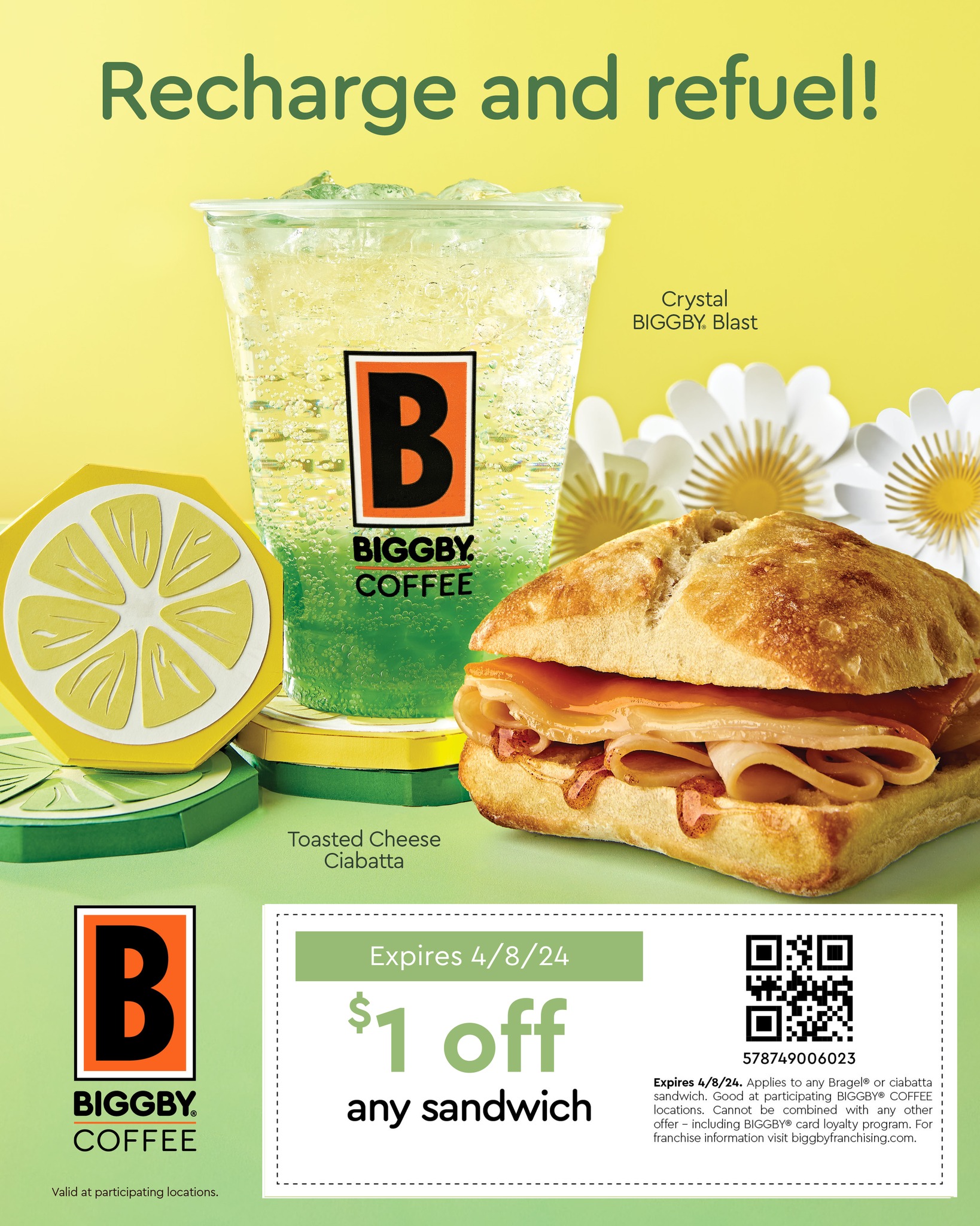 BIGGBY COFFEE Menu